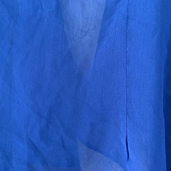 Marineblu open front top - Picture 4 of 4